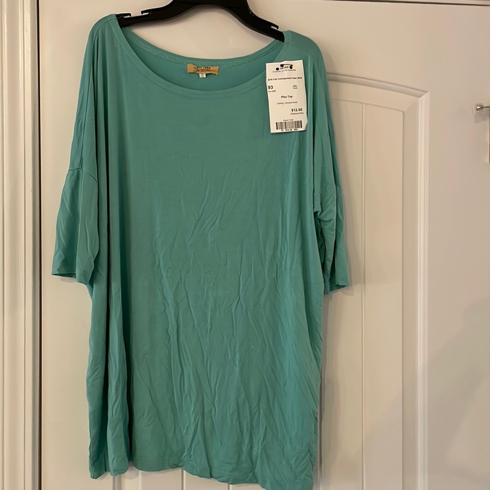 Mint Piko Top